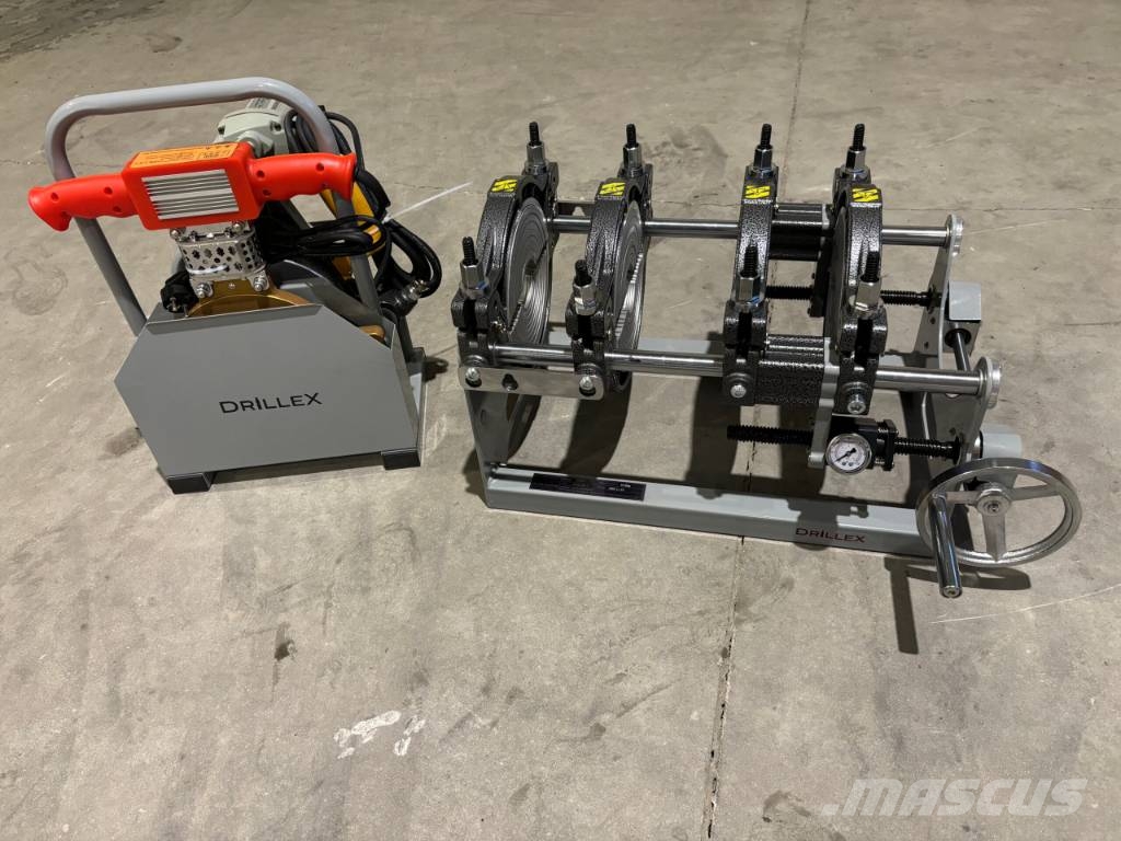 DRILLEX WP200C Manual Butt Fusion Welding Machine 63–200mm Lasapparaten