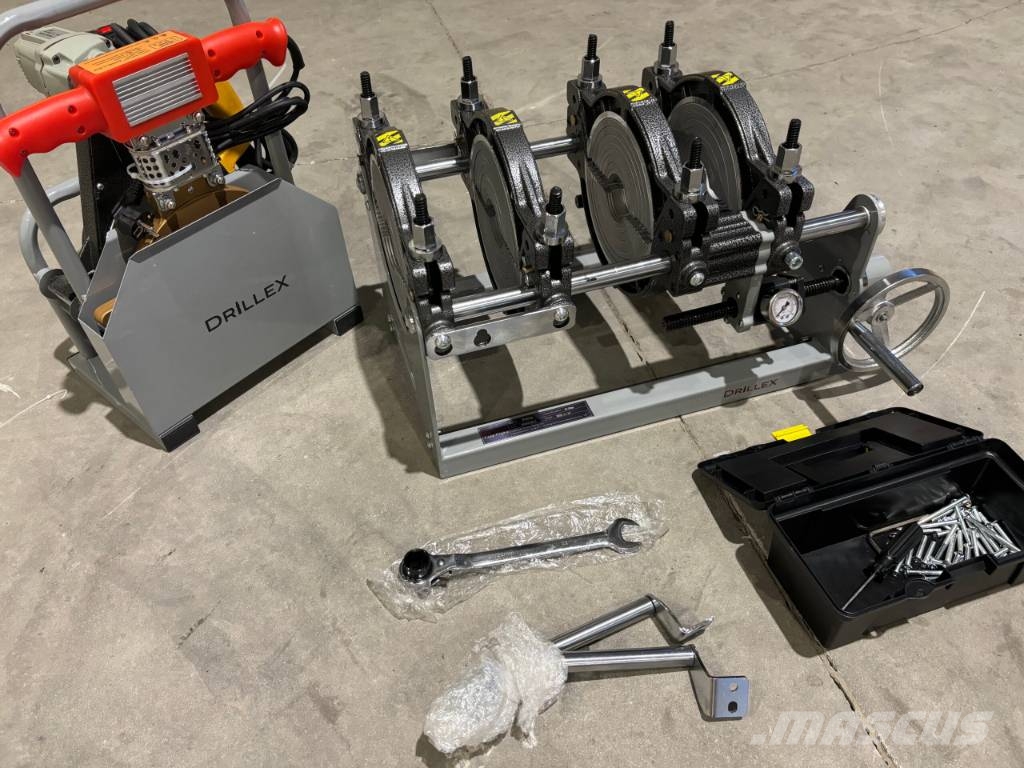 DRILLEX WP200C Manual Butt Fusion Welding Machine 63–200mm Lasapparaten