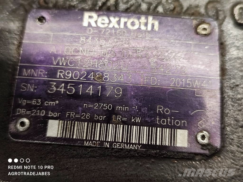 Steyr Differential 84371440 Steyr 6175 CVT Getriebe