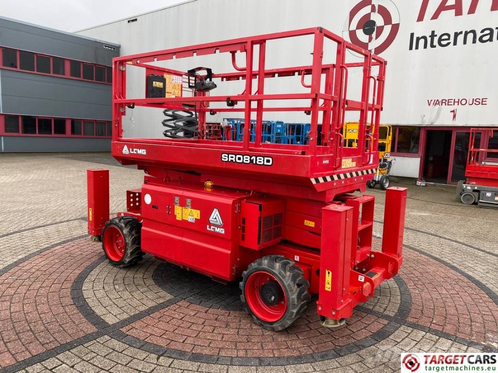 LGMG SR0818D Diesel 4x4 Scissor Work Lift 970cm Šķerveida pacēlāji