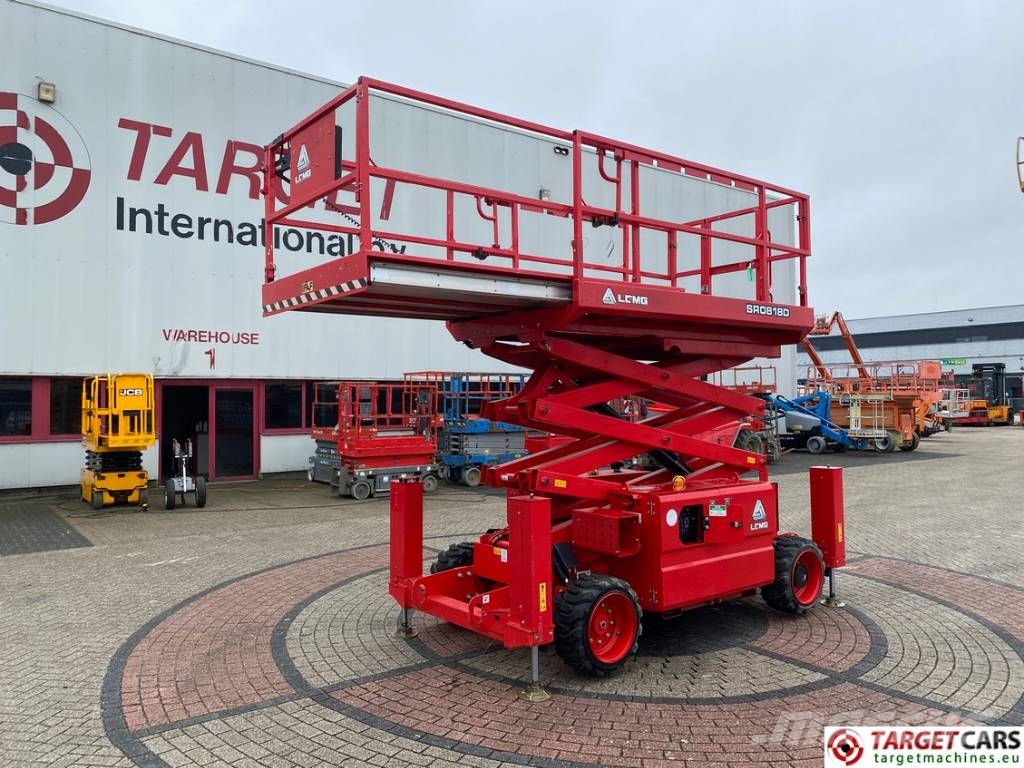 LGMG SR0818D Diesel 4x4 Scissor Work Lift 970cm Šķerveida pacēlāji