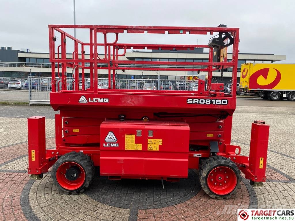 LGMG SR0818D Diesel 4x4 Scissor Work Lift 970cm Šķerveida pacēlāji