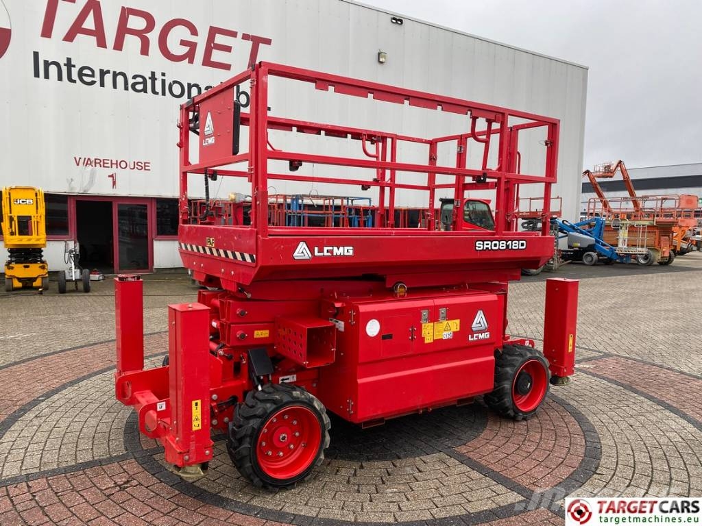 LGMG SR0818D Diesel 4x4 Scissor Work Lift 970cm Šķerveida pacēlāji