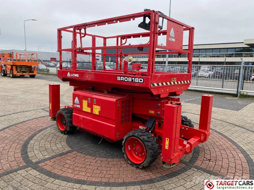 LGMG SR0818D Diesel 4x4 Scissor Work Lift 970cm Šķerveida pacēlāji