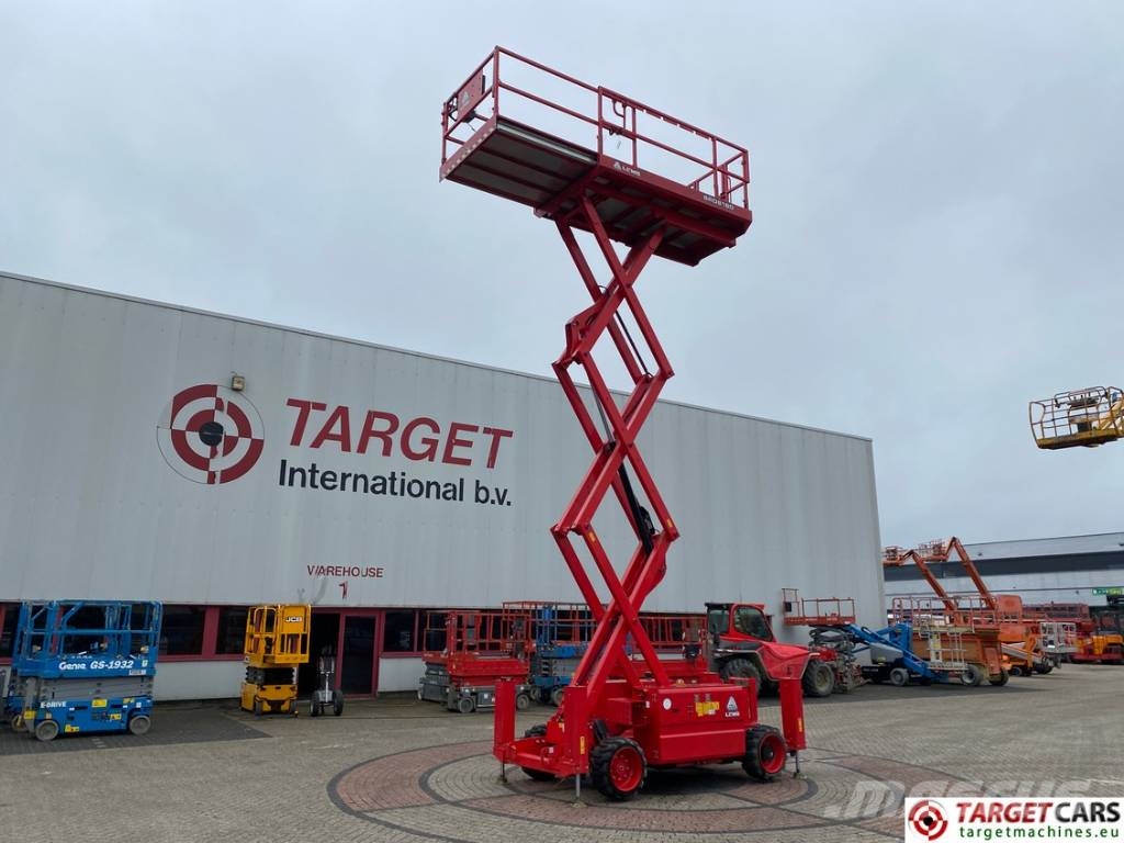 LGMG SR0818D Diesel 4x4 Scissor Work Lift 970cm Šķerveida pacēlāji