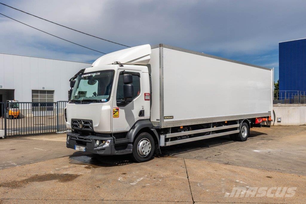 Renault D12.240+HAYON ANTEO 1.7T. Camiones con caja de remolque