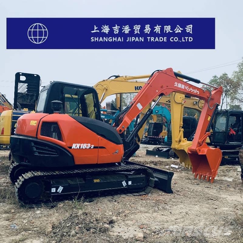 Kubota KX 183 소형 굴삭기 7톤 미만