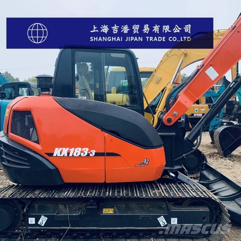 Kubota KX 183 소형 굴삭기 7톤 미만