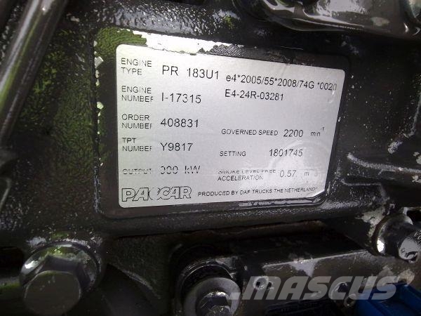 DAF PR183 U1 refuse Spec Kargo motori