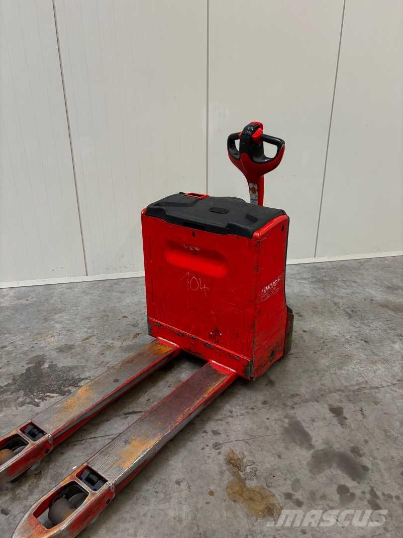 Linde T16 Παλετοφόρα πεζού χειριστή με ιστό