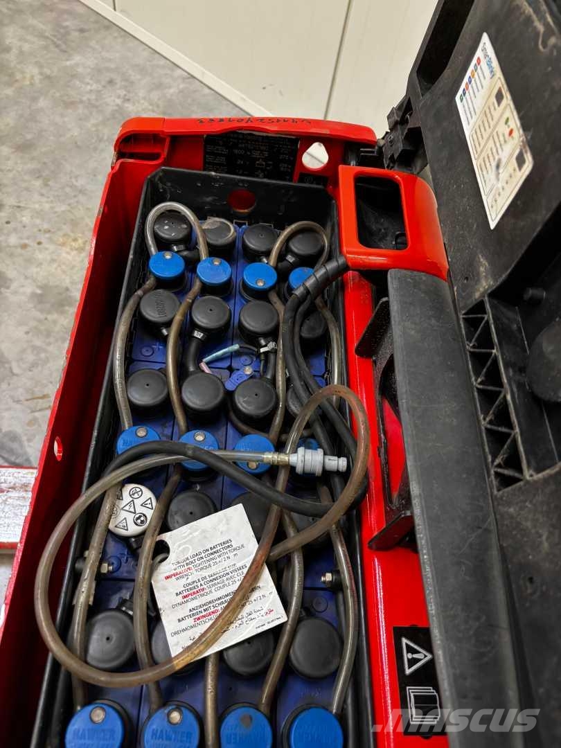 Linde T16 Παλετοφόρα πεζού χειριστή με ιστό