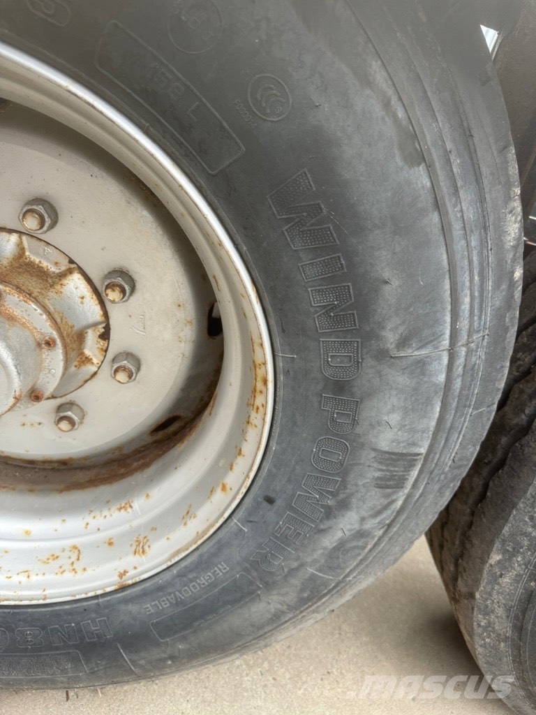 ADR axle unit ADR 16 T trailer axle unit 385/65 R2 Осі