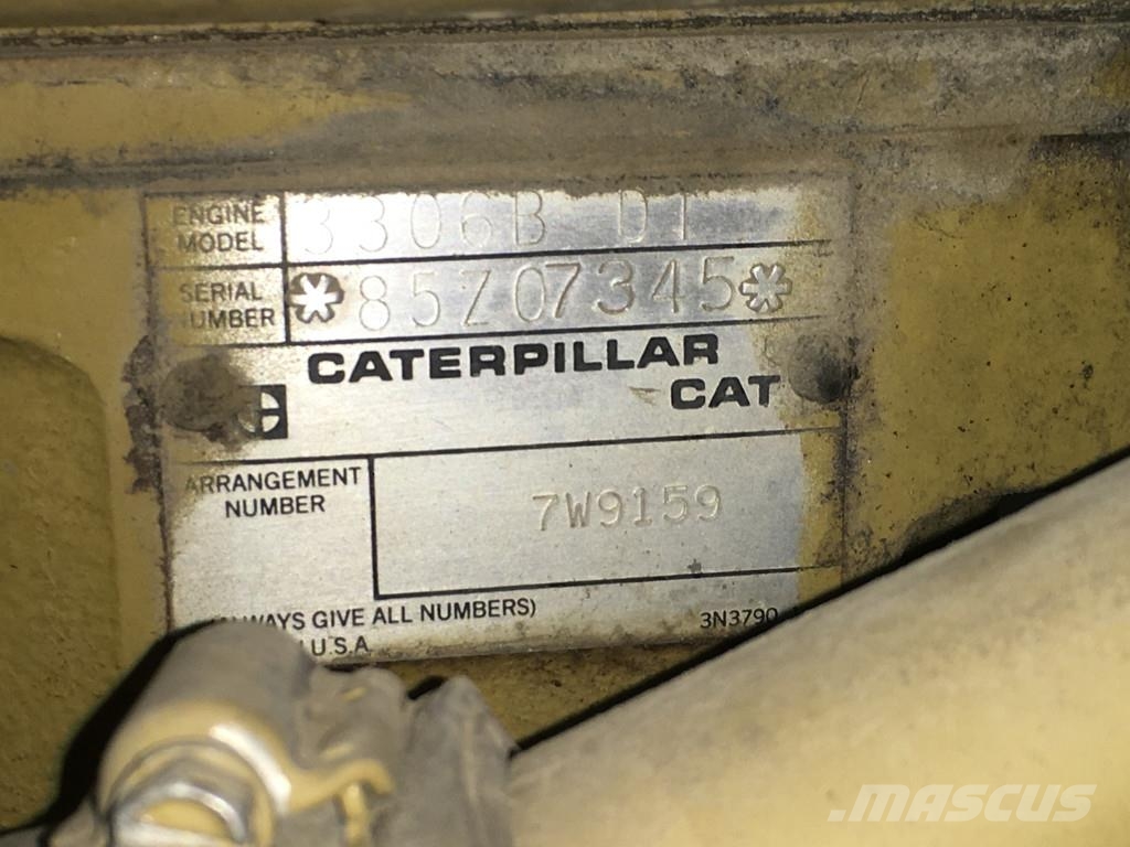 CAT 3306B GENERATOR 225KVA USED Agregaty prądotwórcze Diesla