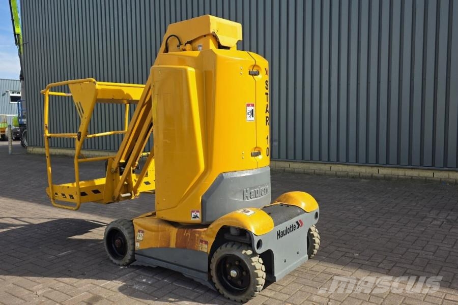 Haulotte STAR 10 Electric, 10m Working Height, 3m Reach, 20 رافعات سلة مفصلية