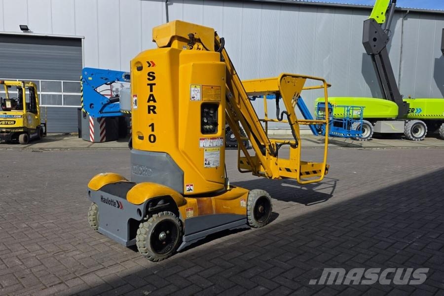Haulotte STAR 10 Electric, 10m Working Height, 3m Reach, 20 رافعات سلة مفصلية