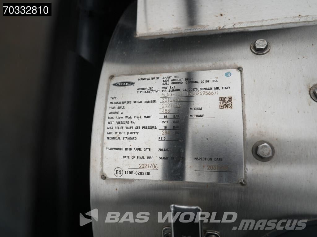 Iveco S-Way 460 4X2 Metallica Edition! Mega LNG Full-Air Ciągniki siodłowe