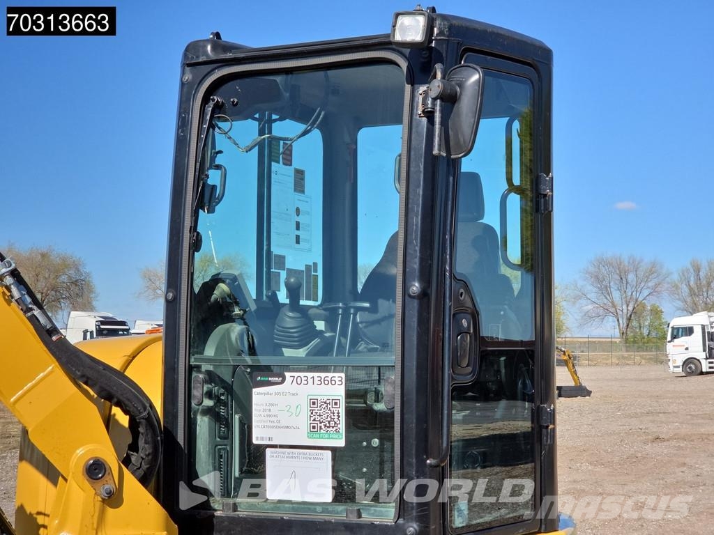 CAT 305 E2 3 Cucharas Mini excavatoare < 7t
