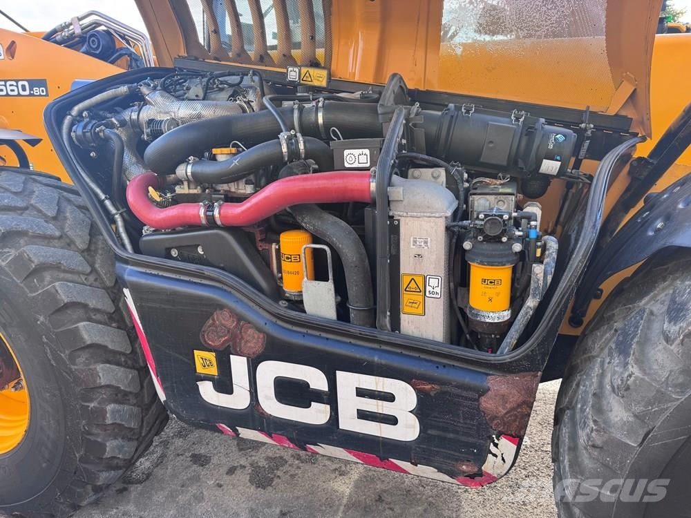JCB 560-80 WASTEMASTER LOADALL مناولات متداخلة
