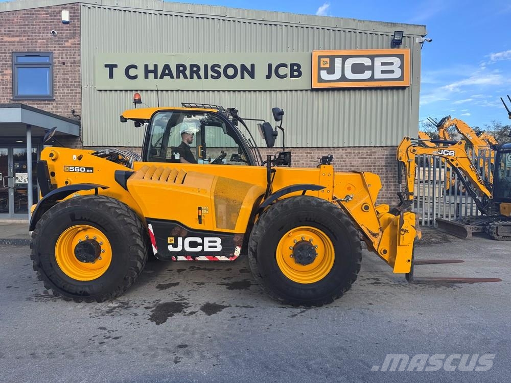 JCB 560-80 WASTEMASTER LOADALL مناولات متداخلة