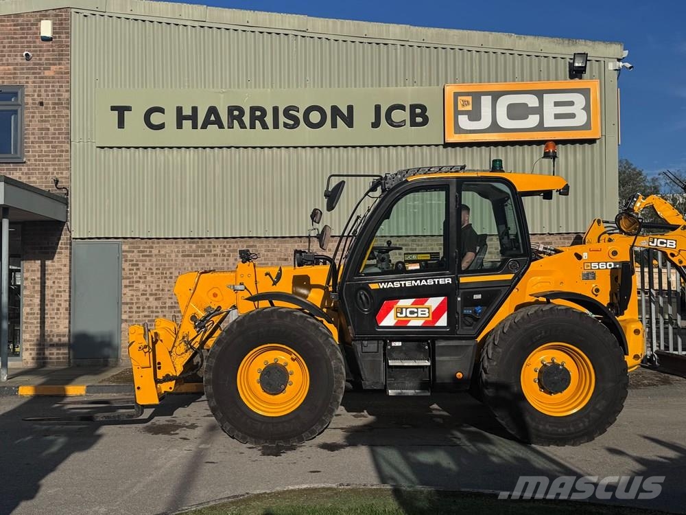 JCB 560-80 WASTEMASTER LOADALL مناولات متداخلة