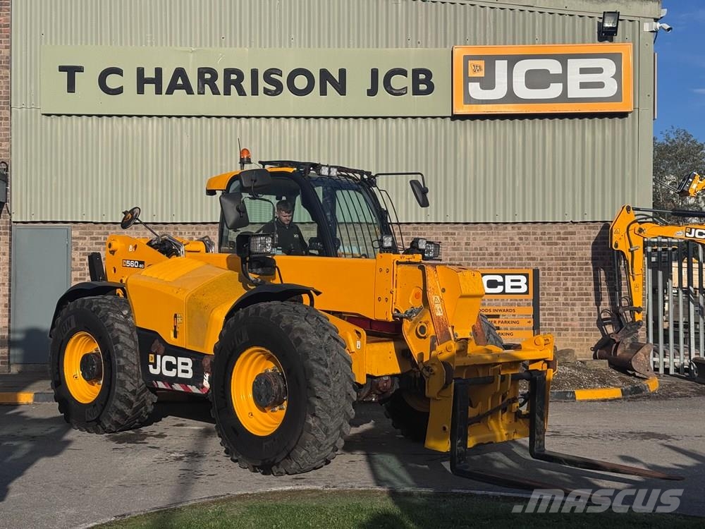 JCB 560-80 WASTEMASTER LOADALL مناولات متداخلة
