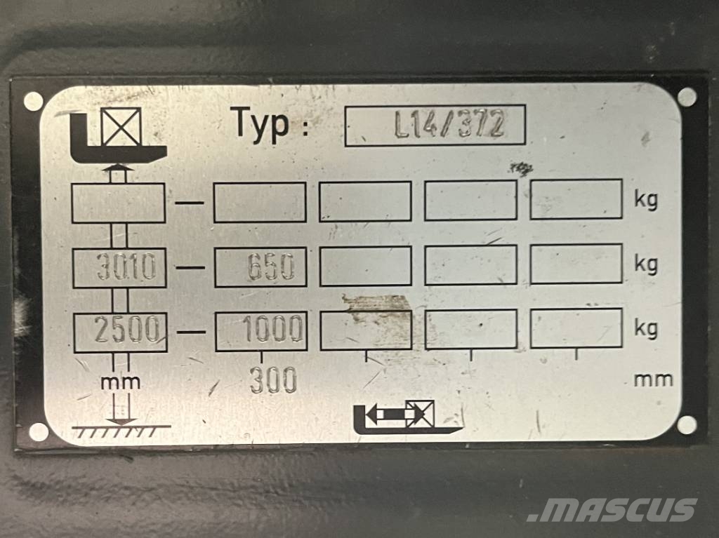 Linde L14 /372/ SHORT LEGS V-1052 OB Χειροκίνητα παλετοφόρα