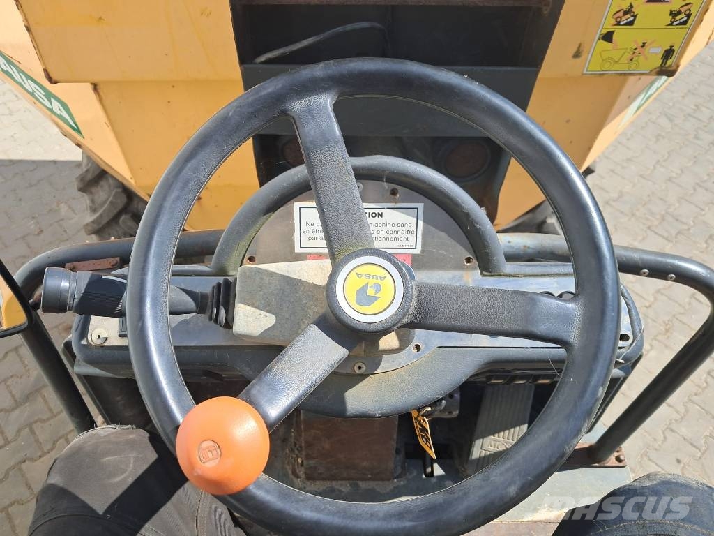 Ausa D 600 APG dumper swivel 6t Terex Thwaites Benford Minidumper