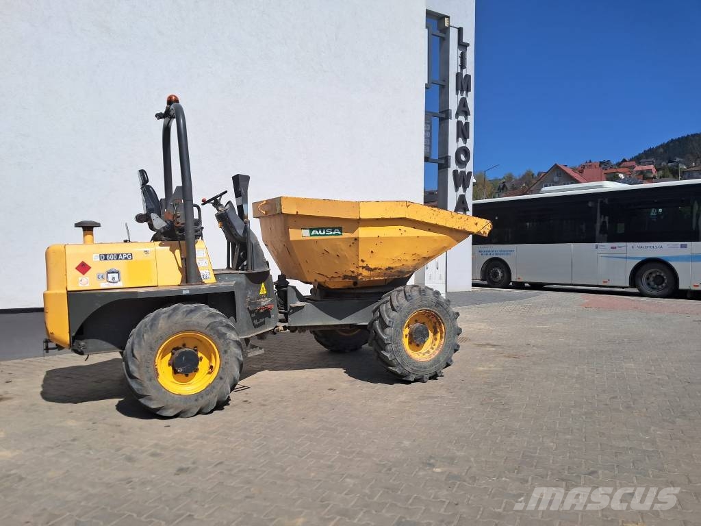 Ausa D 600 APG dumper swivel 6t Terex Thwaites Benford Minidumper