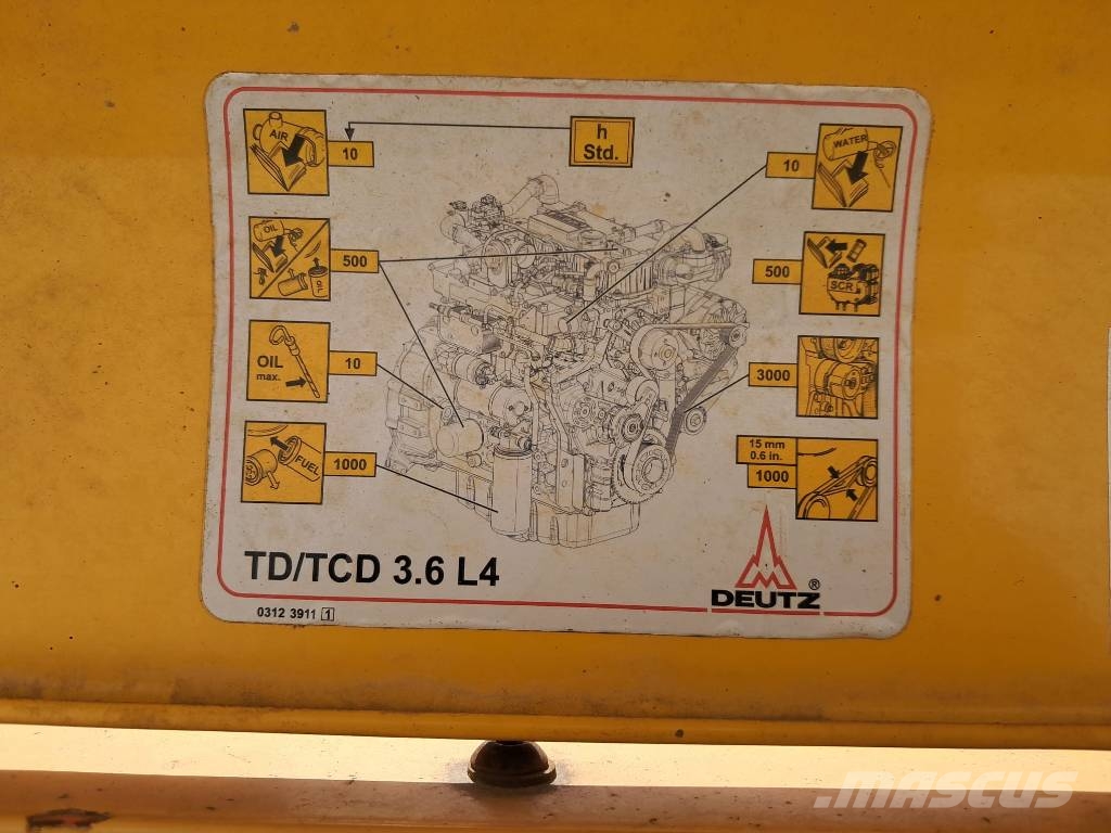 Ausa D 600 APG dumper swivel 6t Terex Thwaites Benford Minidumper
