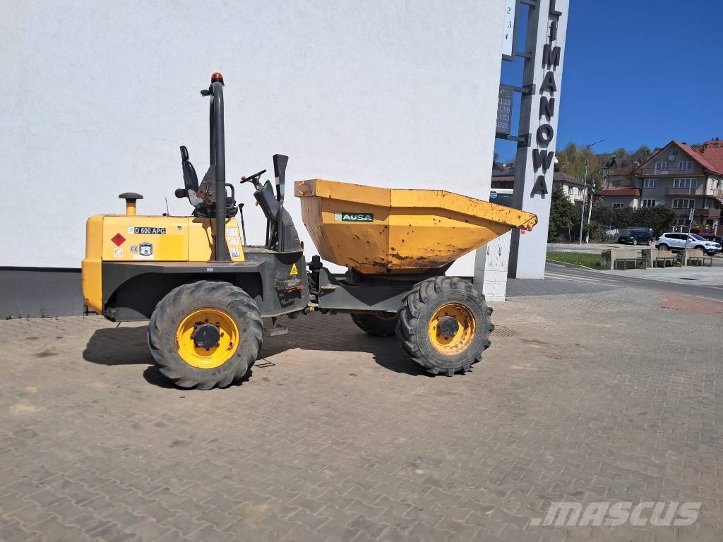 Ausa D 600 APG dumper swivel 6t Terex Thwaites Benford Minidumper