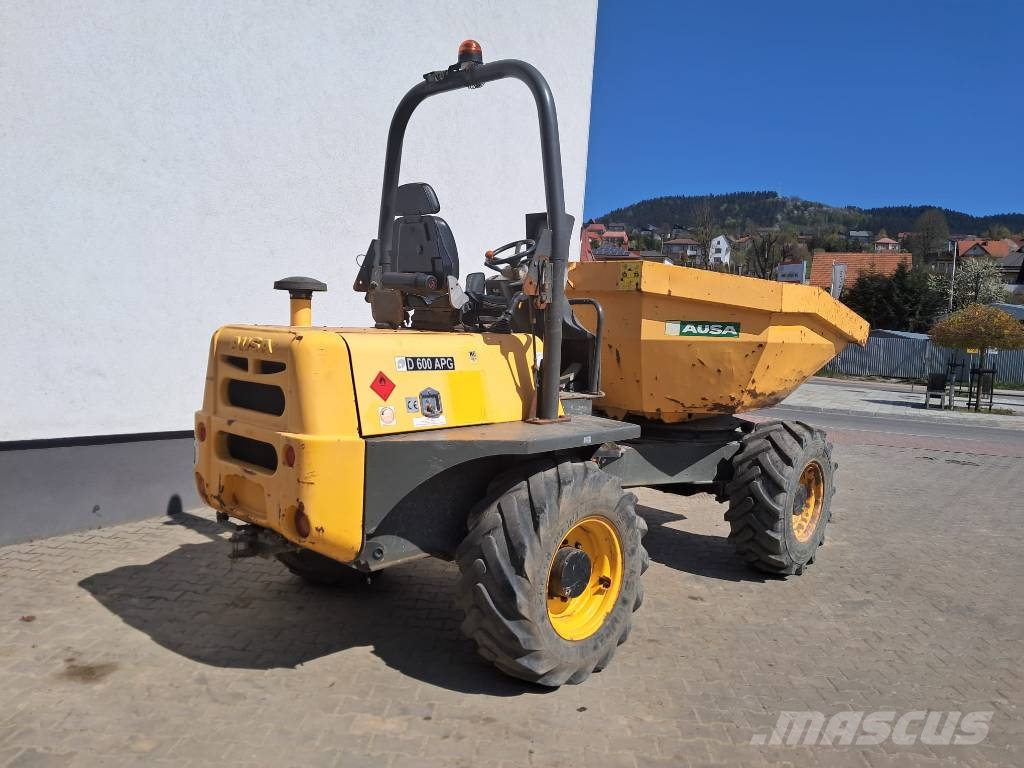 Ausa D 600 APG dumper swivel 6t Terex Thwaites Benford Minidumper