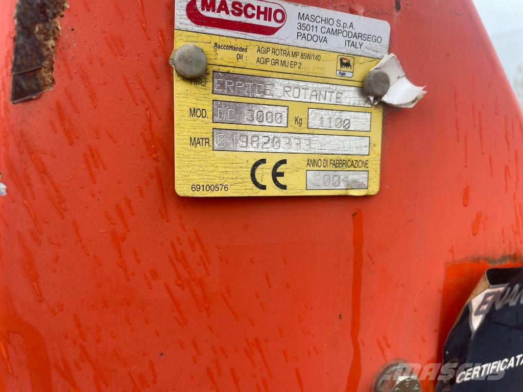 Maschio DC 3000 Grades e rototillers