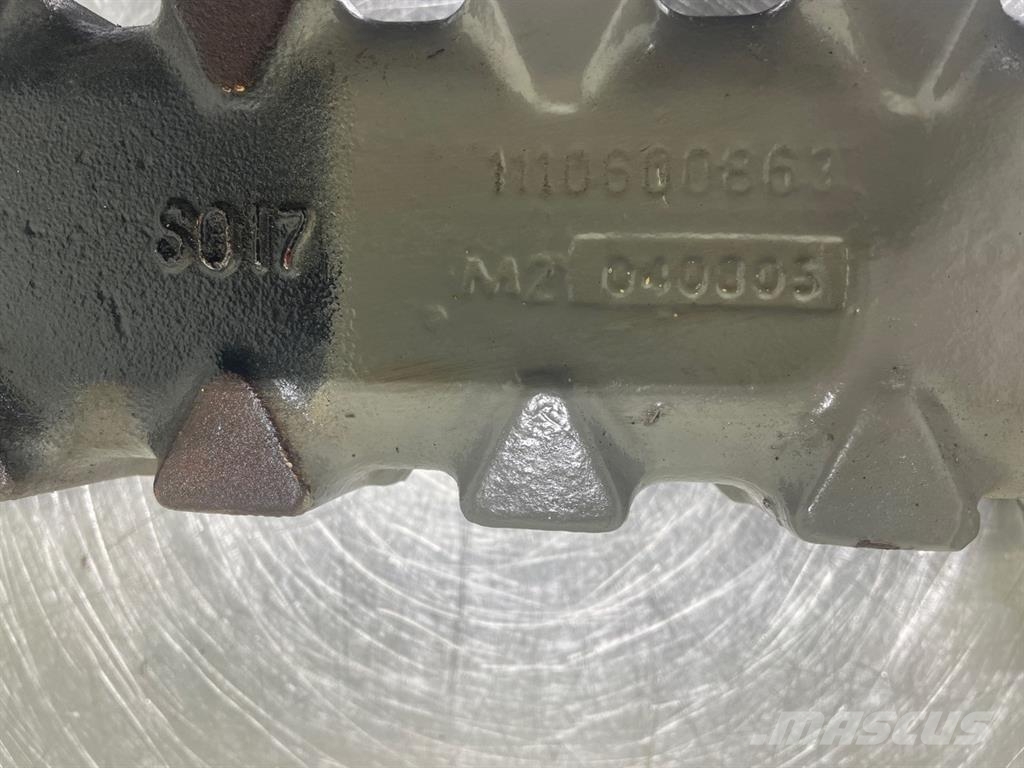 Atlas AR65-Spicer Dana 357/111/195-003-Axle housing Akselit