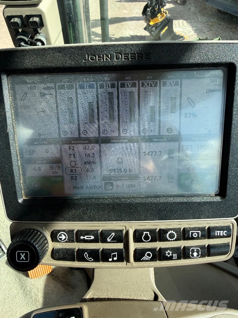 John Deere 7290 R الجرارات