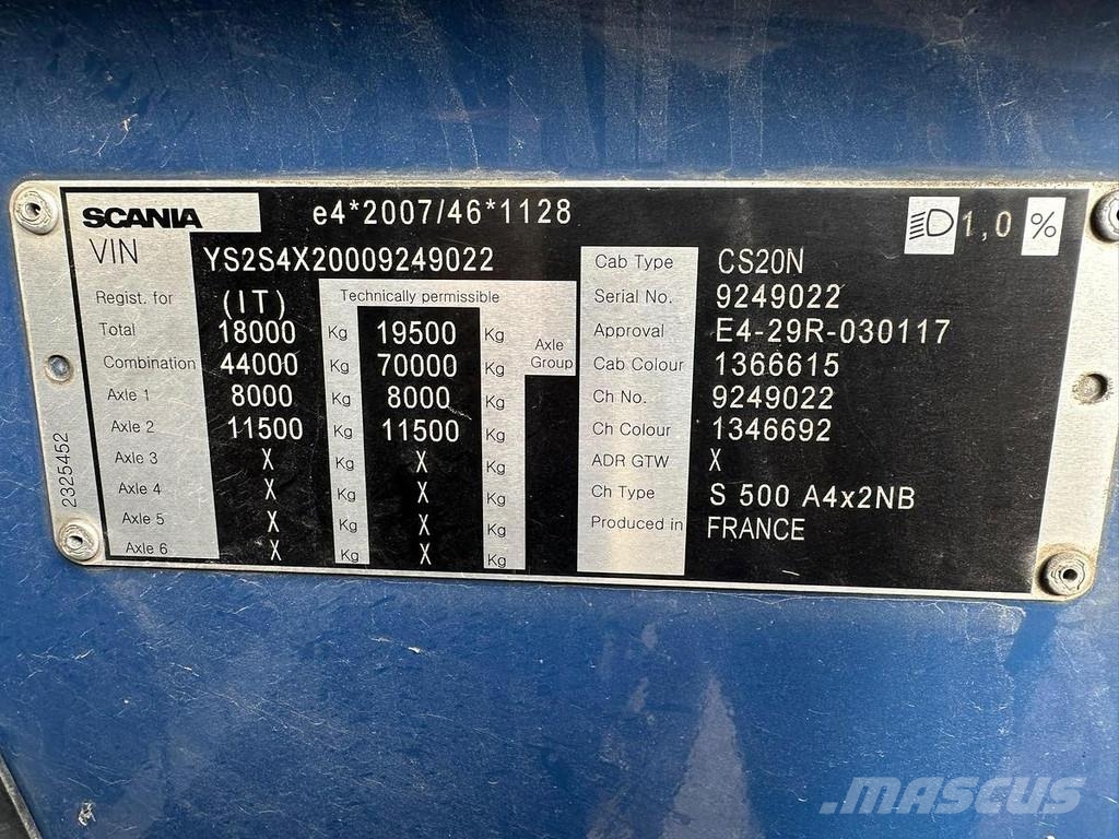 Scania S500 Ťahače