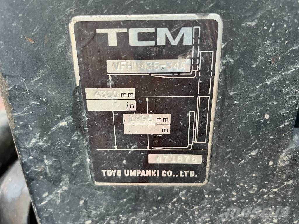 TCM FG25N-5T V-3974 OB Gasolmotviktstruckar