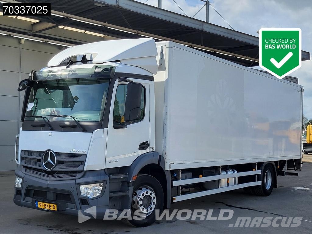 Mercedes-Benz Antos 2124 4X2 2t Tailgate 6-Cylinder Automatic Eu Box body trucks