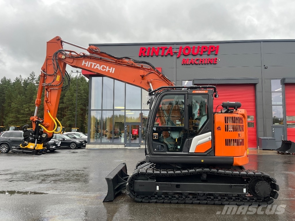 Hitachi ZX 135 US / Engcon, Kauha, Rasvari, Lämmitin, 2022