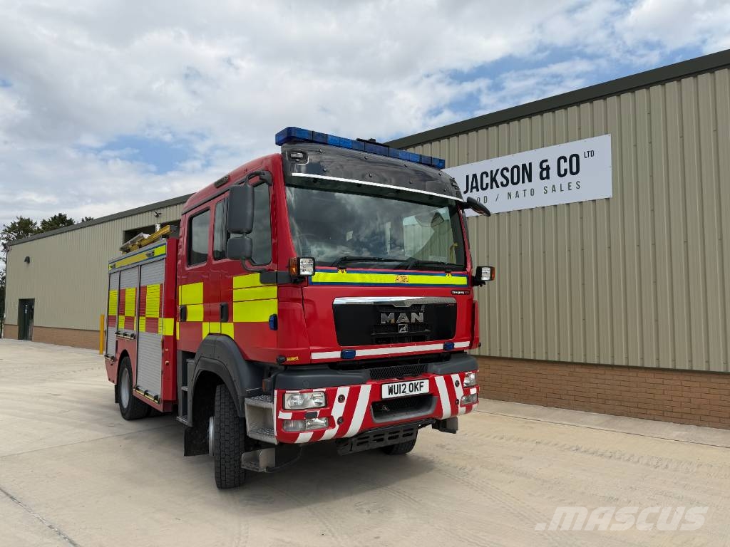 MAN 13.290 4x4 Fire Truck شاحنات حريق