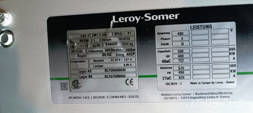  Sokratherm GG202 oE - MAN E3262 E302 Dujų generatoriai