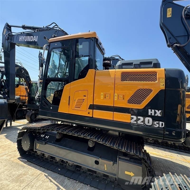 Hyundai HX 220 HD Kāpurķēžu ekskavatori