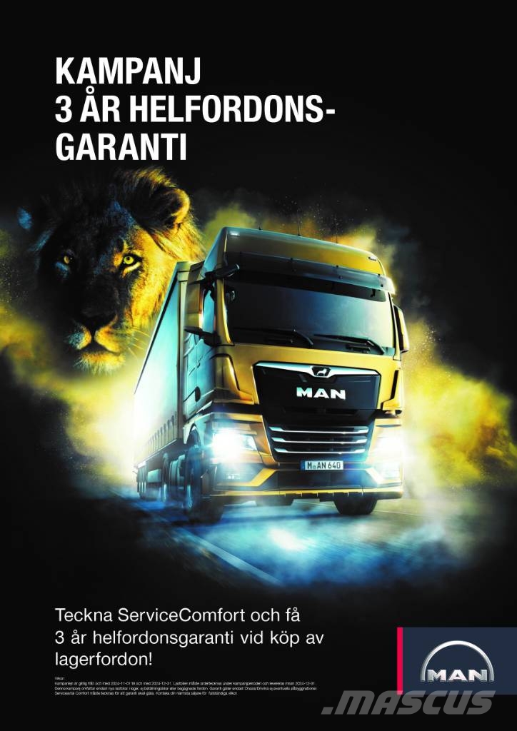 MAN TGX 26.520 6x2-4 BL Lastväxlare JOAB 工程吊钩车