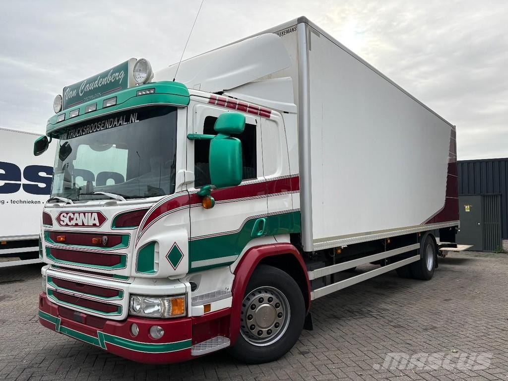 Scania P 280 + DHOLLANDIA LOADLIFT 2500 KG + BOX L= 8.37 Kofferaufbau