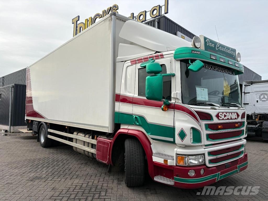 Scania P 280 + DHOLLANDIA LOADLIFT 2500 KG + BOX L= 8.37 Kofferaufbau