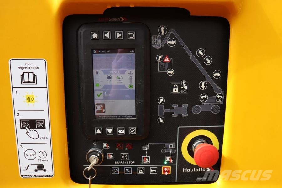 Haulotte HT28RTJ Pro 4x4x4 Drive, 28 m Working Height, 24m Telescopic boom lifts