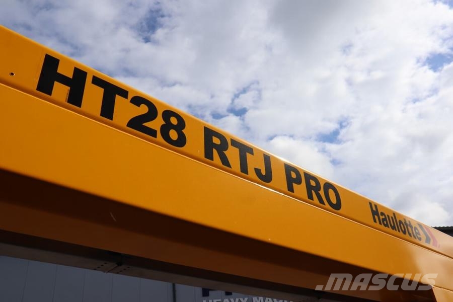 Haulotte HT28RTJ Pro 4x4x4 Drive, 28 m Working Height, 24m Telescopic boom lifts