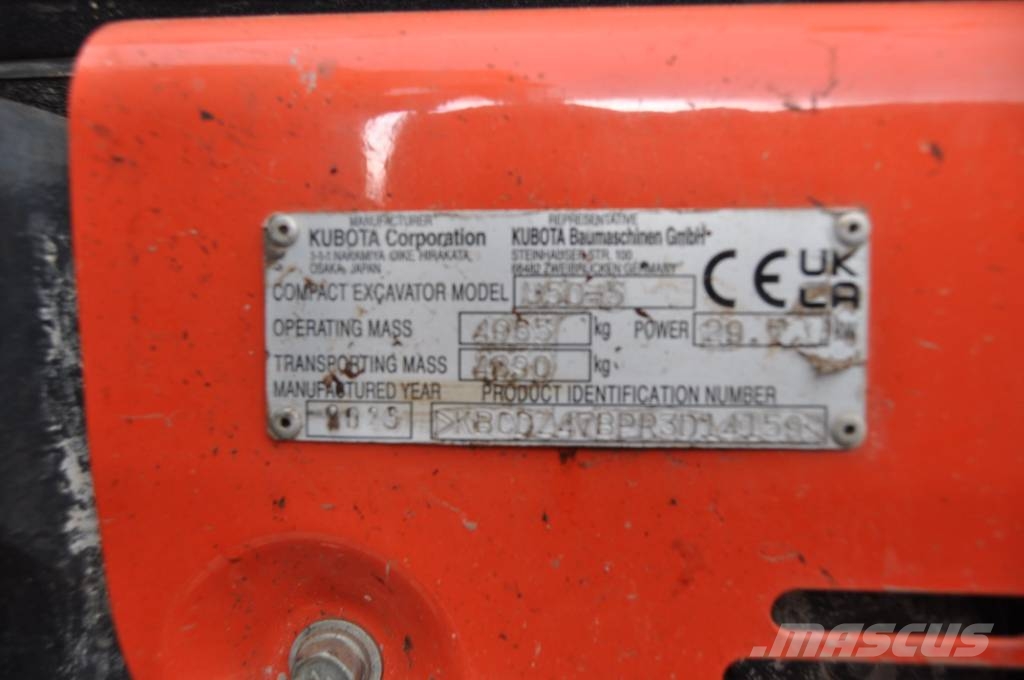 Kubota U 50-5 Minigravemaskiner