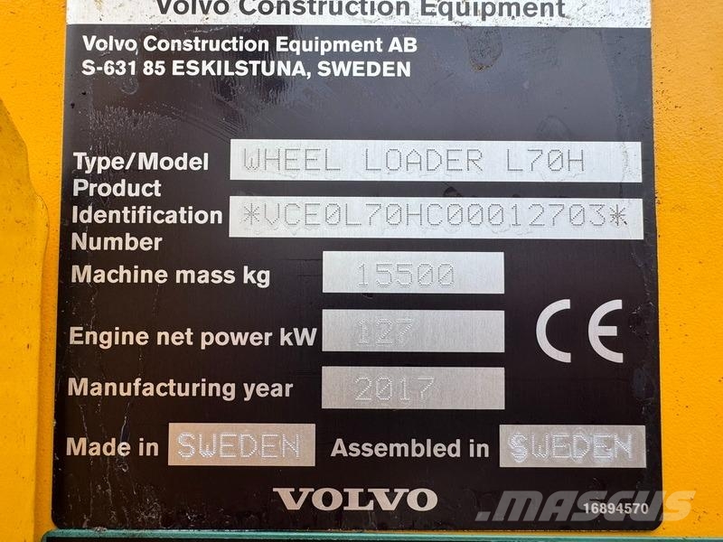 Volvo L 70 H Agriculture - Others