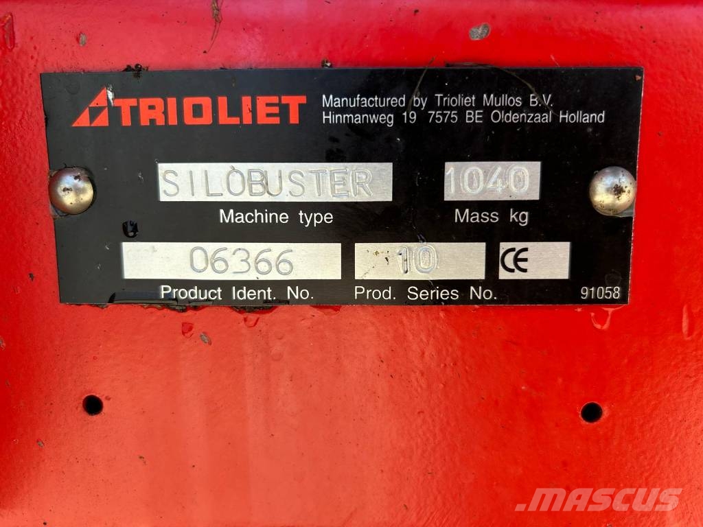 Trioliet Silobuster Alimentadoras de animales