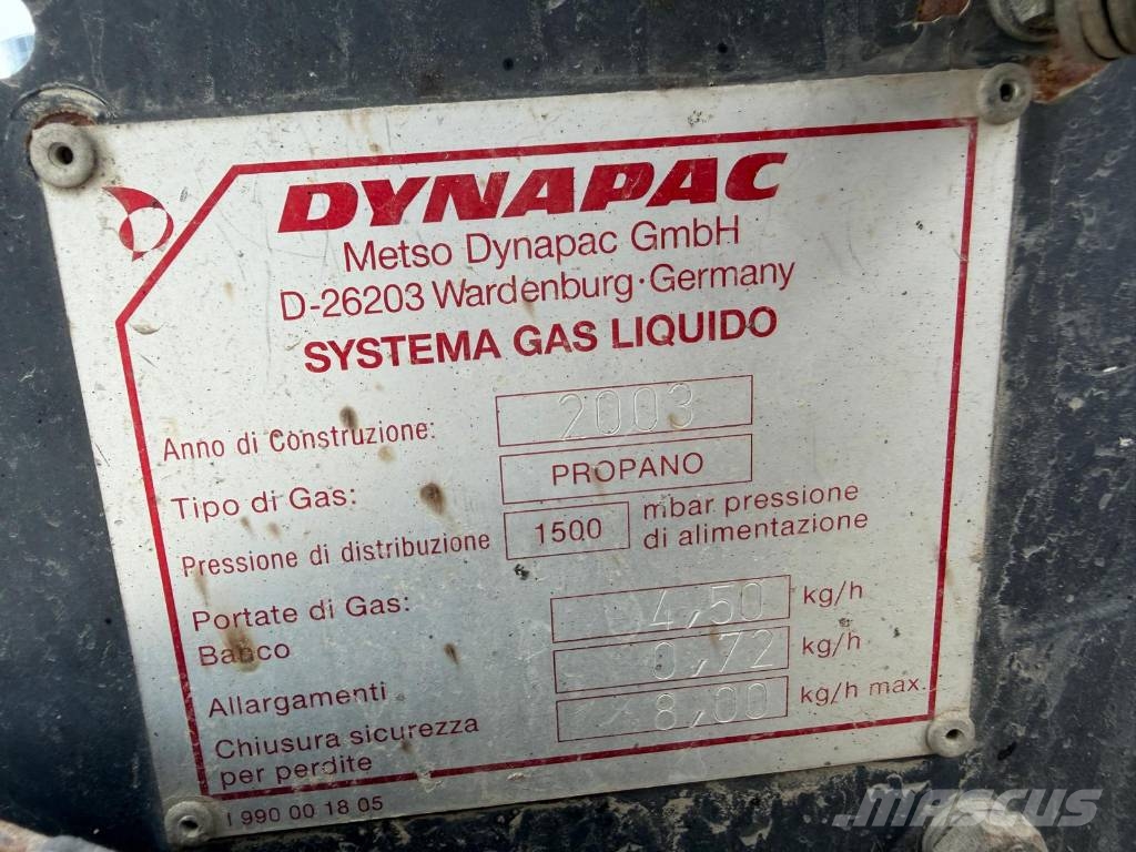 Dynapac F 121-6W Asphalt pavers